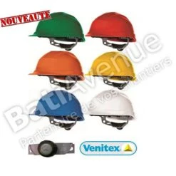 CASQUE DE CHANTIER DELTA PLUS SERRAGE CRÉMAILLÈRE VERT- QUARUP3VE