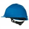 CASQUE DE CHANTIER DELTA PLUS SERRAGE CRÉMAILLÈRE BLEU- QUARUP3BL