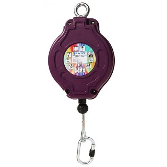 ENROULEUR SASSI À CÂBLE ACIER RÉF 385 - 20 MÈTRES- 0382520 3 ENROULEUR SASSI À CÂBLE ACIER RÉF 385 - 20 MÈTRES- 0382520