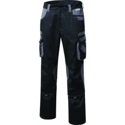 PANTALON NOIR/GRIS LIGNE TOOLS POLYESTER T44 - 18829UNIVERSEL