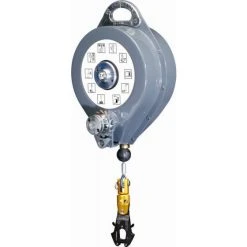 Antichute à Rappel Automatique à Câble Avec Treuil + 1 Am020 20 M Delta Plus- Tr007f
