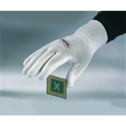 GANT ANTISTATIQUE TRICOT POLYAMIDE/CARBONE - ENDUCTION PU PAUME ET BOUTS DES DOIGTS DELTA PLUS-VE7900 -IFARMOR Boutique ve790 ambiance 1