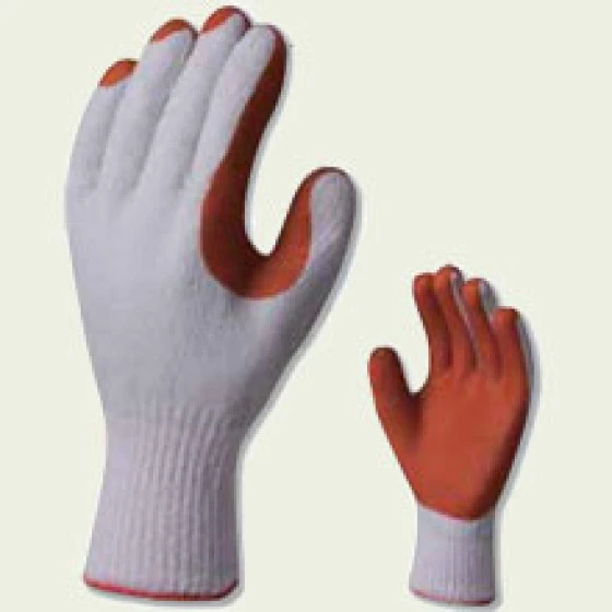 GANT DELTA PLUS TRICOT COTON/POLYESTER PAUME ENDUITE LATEX TAILLE 10 - VE79910 3 GANT DELTA PLUS TRICOT COTON/POLYESTER PAUME ENDUITE LATEX TAILLE 10 - VE79910