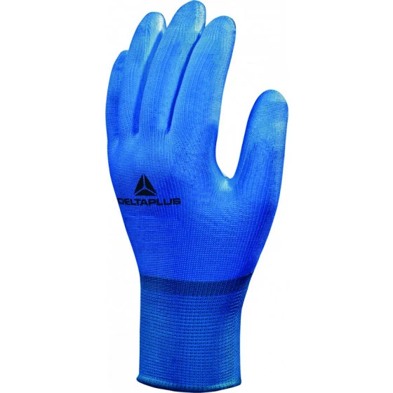 GANT DELTA PLUS TRICOT POLYAMIDE - PAUME ENDUITE PU BLEU - VECUT10BL0 3 GANT DELTA PLUS TRICOT POLYAMIDE - PAUME ENDUITE PU BLEU - VECUT10BL0