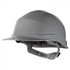 CASQUE DE CHANTIER DELTA PLUS SERRAGE GLISSIÈRE GRIS -ZIRC1GR
