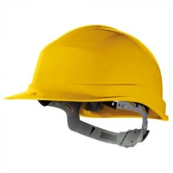CASQUE DE CHANTIER DELTA PLUS SERRAGE GLISSIÈRE JAUNE-ZIRC1JA